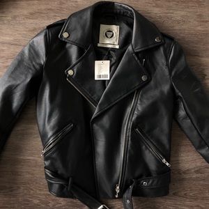 Urban Outfitters Black Leather Jacket